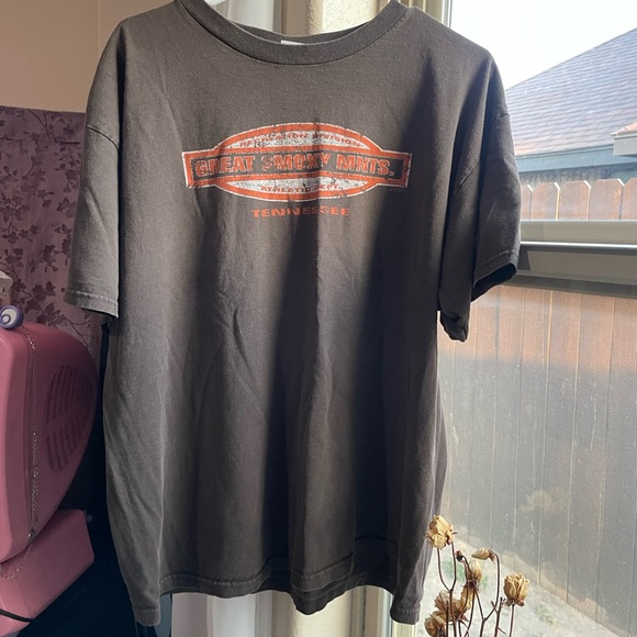 Vtg y2k Delta Great Smoky Mnts. Tennessee short sleeve tee - Picture 8 of 13